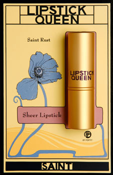 Saint lipstick/Lipstick Queen cosmetics (photo: Nola Lopez)