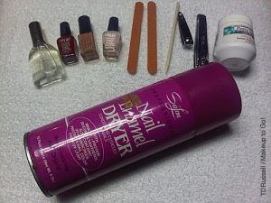 photo of nail care products non makeup kit essentials