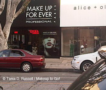 Make Up For Ever Robertson Boulevard Exterior