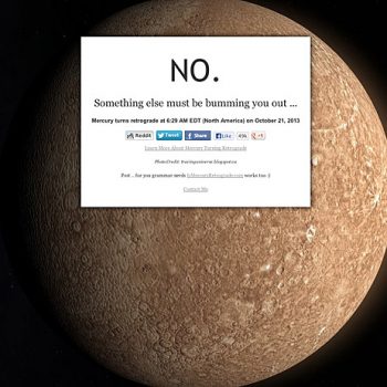 Is Mercury In Retrograde nope