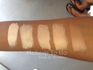 makeup to go blog makeup los angeles makeup san francisco tania d russell dedra beauty foundation stick swatches