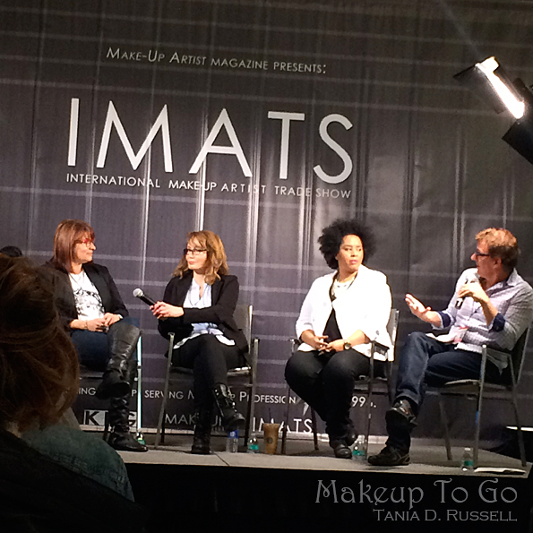 makeup to go blog a tale of two trade shows 2016 edition international makeup artist trade show imats the makeup show trade show industry panel IMATS