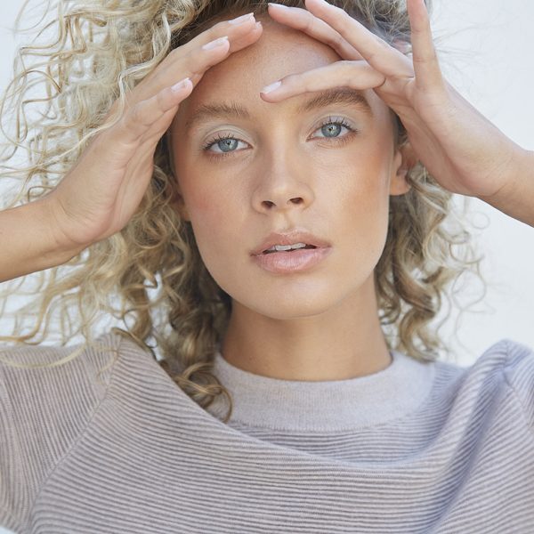 portrait of model Georgie by Nicholas Horne photographer makeup hair by tania d russell